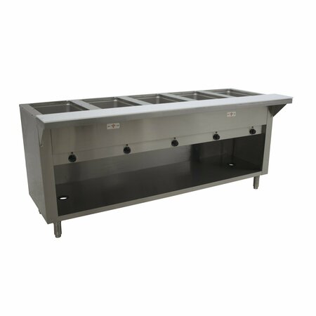 ADVANCE TABCO Hot Food Table electric 77-3/4 in.W x 30-5/8 in.D x 34-1/8 in.H SW-5E-240-BS